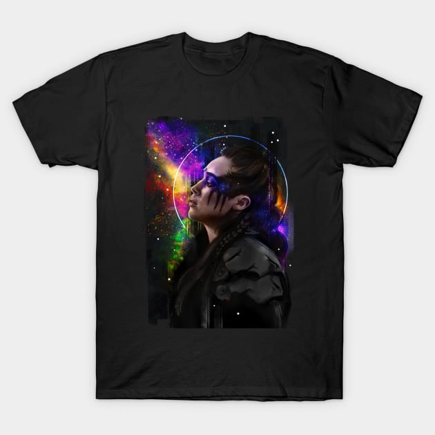 Among the Stars T-Shirt by moishpain